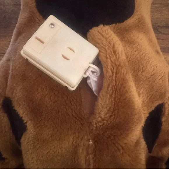 Scooby Doo Cartoon Network 2000 Jumbo Talking Plush Play By Play Flat Laying‎ - Picture 10 of 11